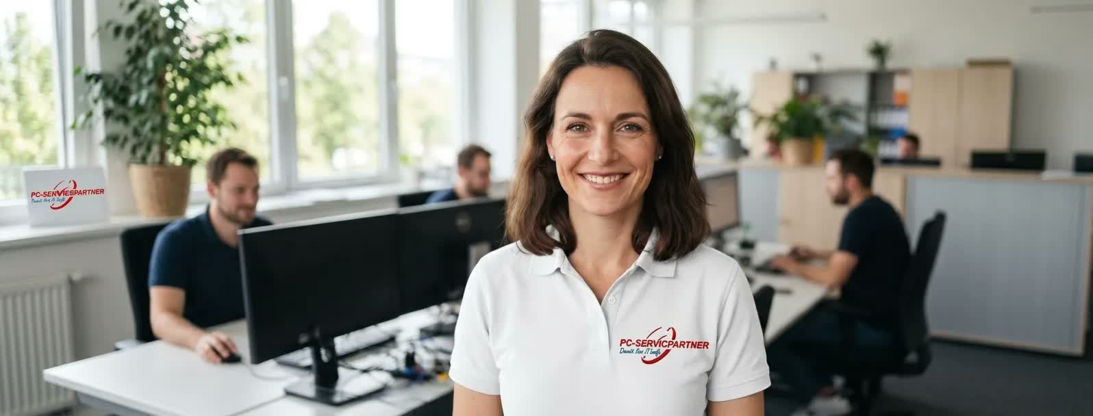 Bild von PC-Servicepartner Büro und Mitarbeiter