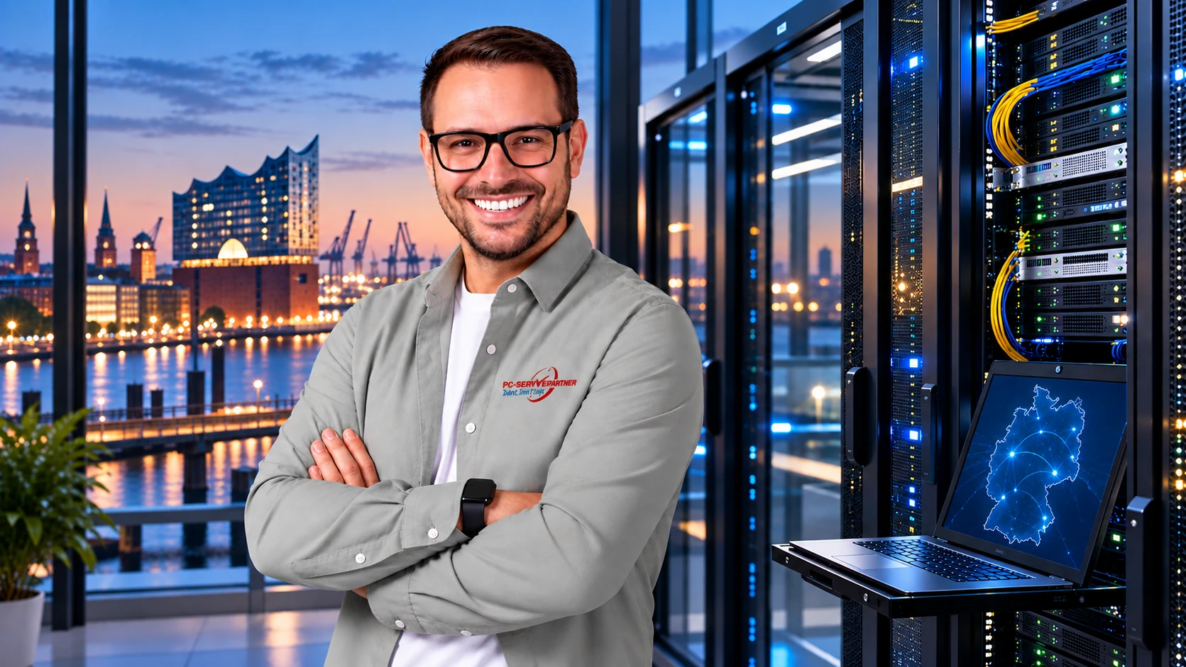 Webhosting und Server-Infrastruktur in Deutschland mit Bezug zu Hamburg
